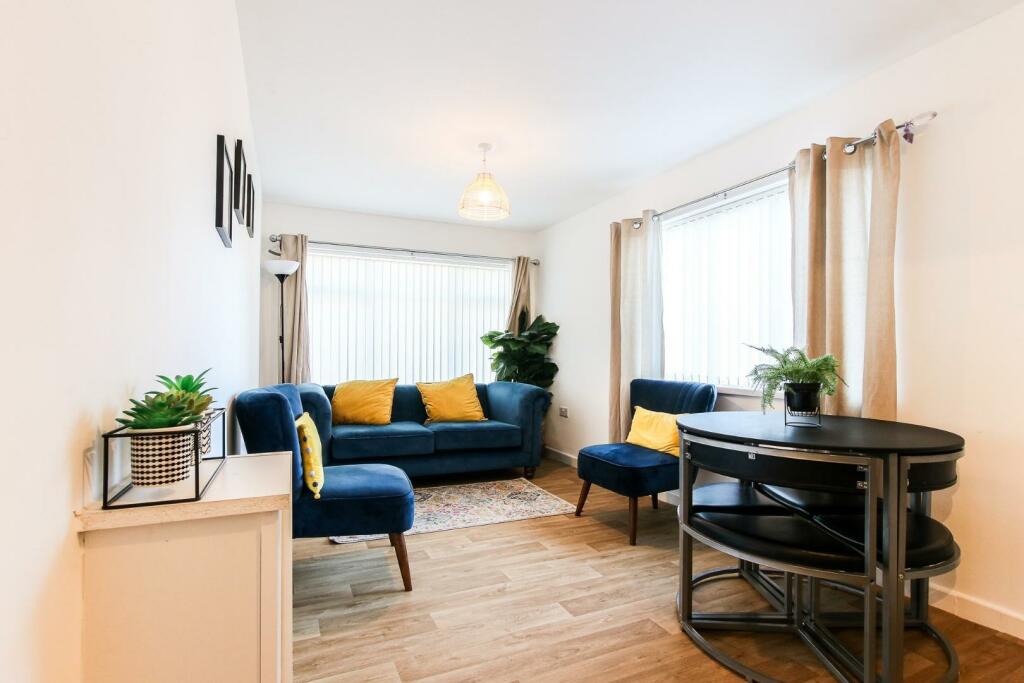 Living room at Dovecote Road